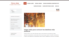 Desktop Screenshot of 5dias.es